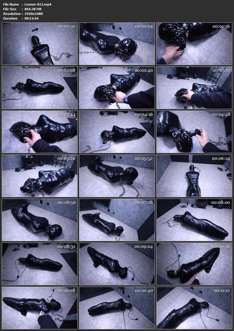 Lemon-013 マミー拘束 (Mummy Restraint) Rubber Humiliation