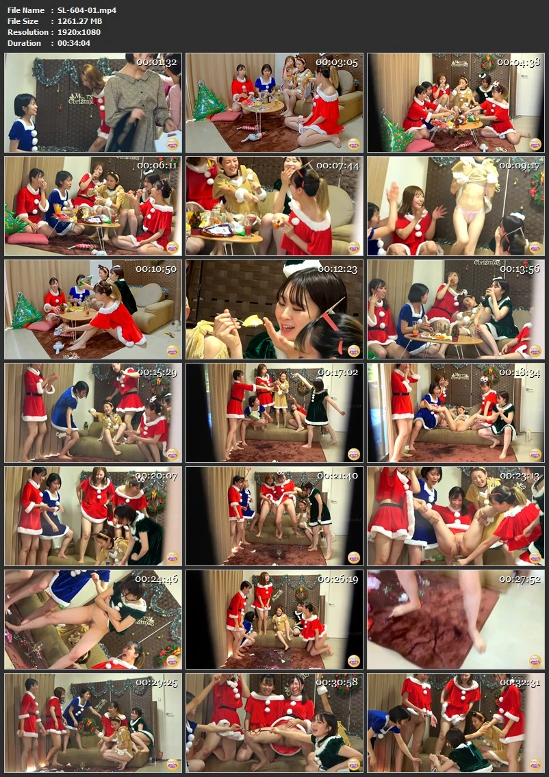 SL-604 ジェイド クリスマス暴走集団おしっこパーティー 2023/12/08 Christmas Pee