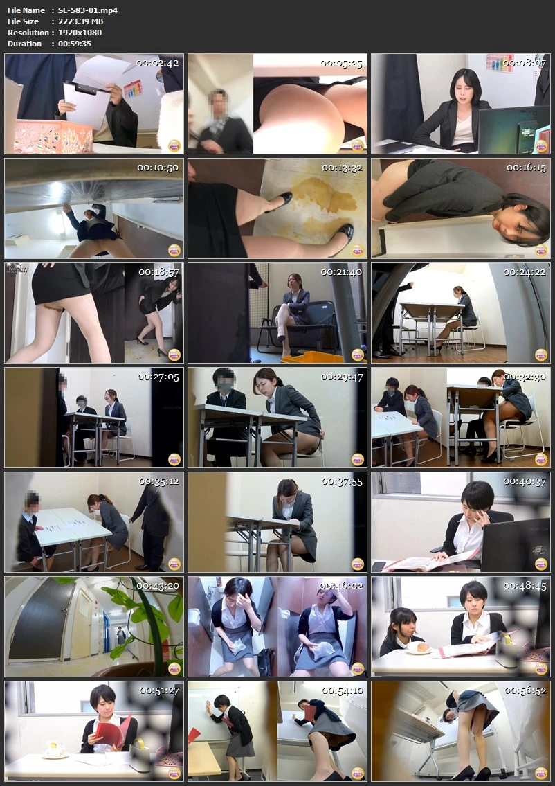 [SL-583] ジェイド パワハラ女上司 復讐下痢便爆裂漏らし記録譚 Diarrhea 2023/06/09 Voyeur Defecation