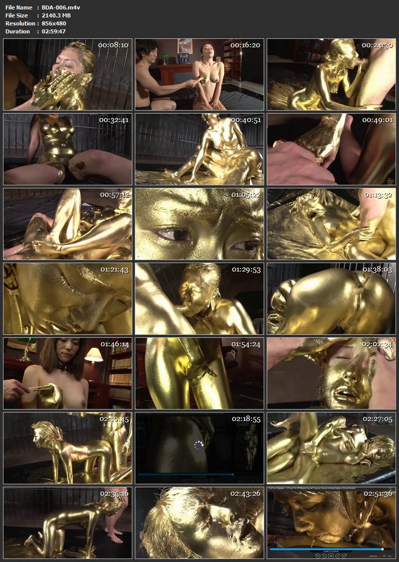 [BDA-006] 金粉大全集 12人180分スペシャル！豪華絢爛女優たちのエロく輝く狂宴… Actress フェチ 翔田千里, 北条麻妃, さとう遥希, 小早川怜子