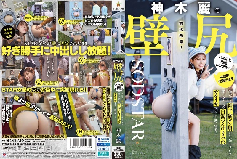 START-539 Kamiki Rei の壁尻パネルを出張レンタル！暴走する精子満タン男たちのザーメンを膣で受け止め白濁マン汁まみれでガクイキする二日間に密着 Group sex SOD star 2026-04-09
