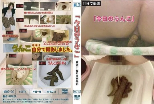 [MMO-02] 今日のうんこ トイレ スカトロ 盗撮 60分 脱糞 Scatting