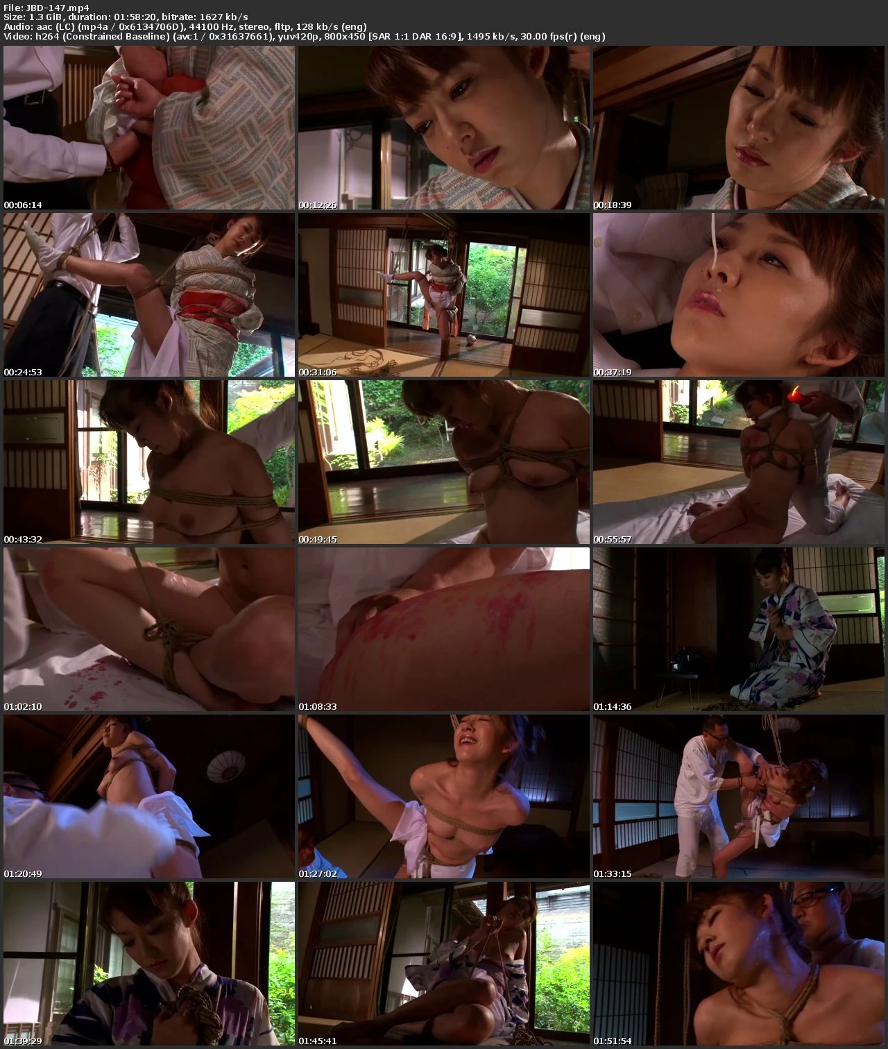 JBD-147 緊縛秘画報 その他SM Bondage アタッカーズ Maiko Yuki