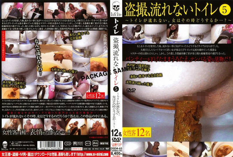 [DSDA-65] 盗撮、流れないトイレ 5 Voyeur トイレ(盗撮) Post Scat